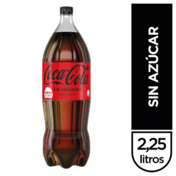 Coca Cola Sin Azucar 2,25 L