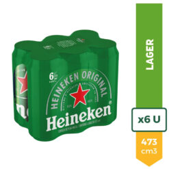 Heineken lata - 473 ml