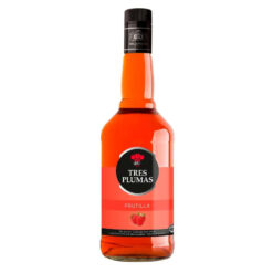 Licor Frutilla Tres Plumas - 700 ml